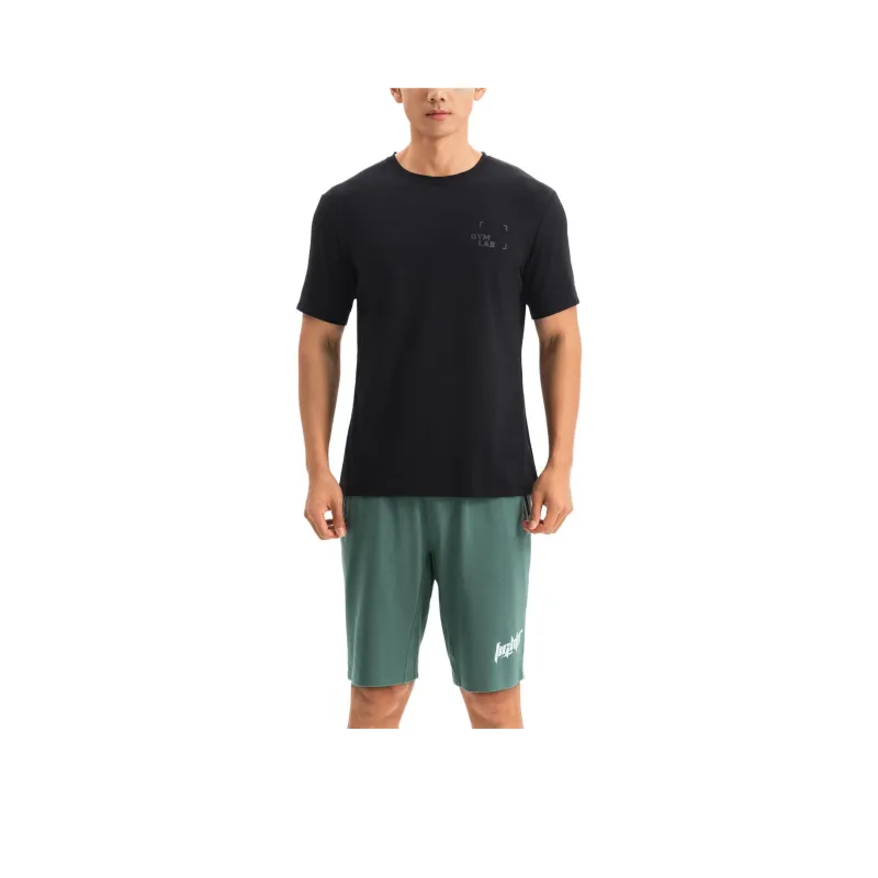 DECATHLON DOMYOS T Shirt Men's Black-0