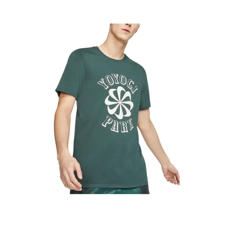 Nike T-Shirt Men's Deep Forest Green-0