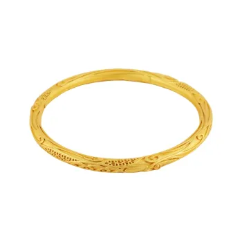 CHIC ZONE 999 Fine Silver Bangles Unisex