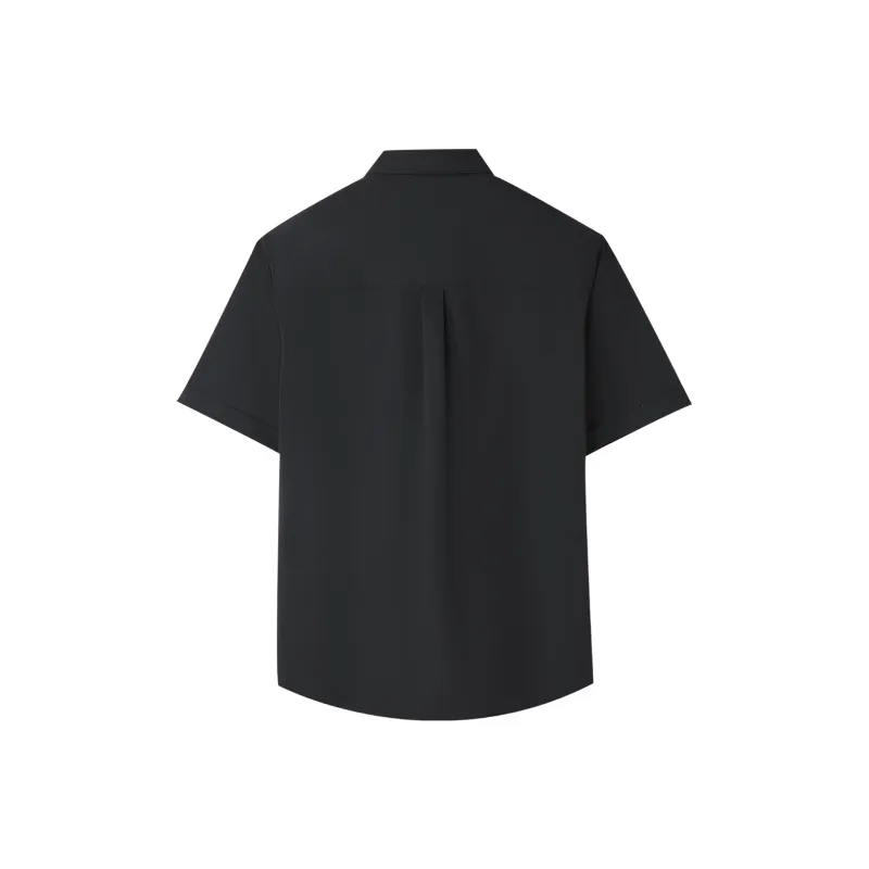 HLA Shirts Men Navy Blue 52-1