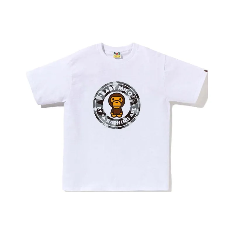 Bape Bape 1St Camo Milo Busy Works Tee-3