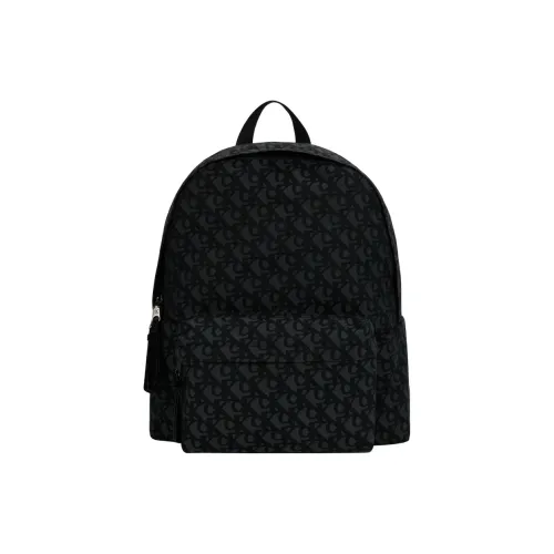 CALVIN Ccholder Fabric Backpack Large Size Men's Space Black