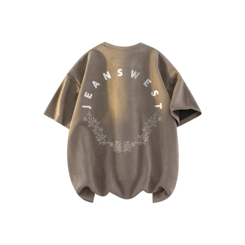 JEANSWEST T-Shirt Unisex Gray Purple-3
