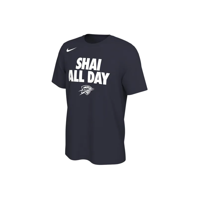 Nike Shai Gilgeous Alexander Oklahoma City Thunder Men's Nike Nba T Shirt-0