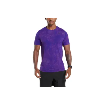 GYMSHARK WASHED SEAMLESS T-SHIRT T-Shirt Men's Purple