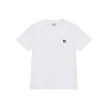 MLB New York Yankees Basic Collection SS25 T Shirt Unisex White