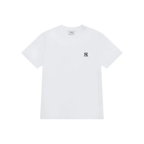 MLB New York Yankees Basic Collection SS25 T Shirt Unisex White