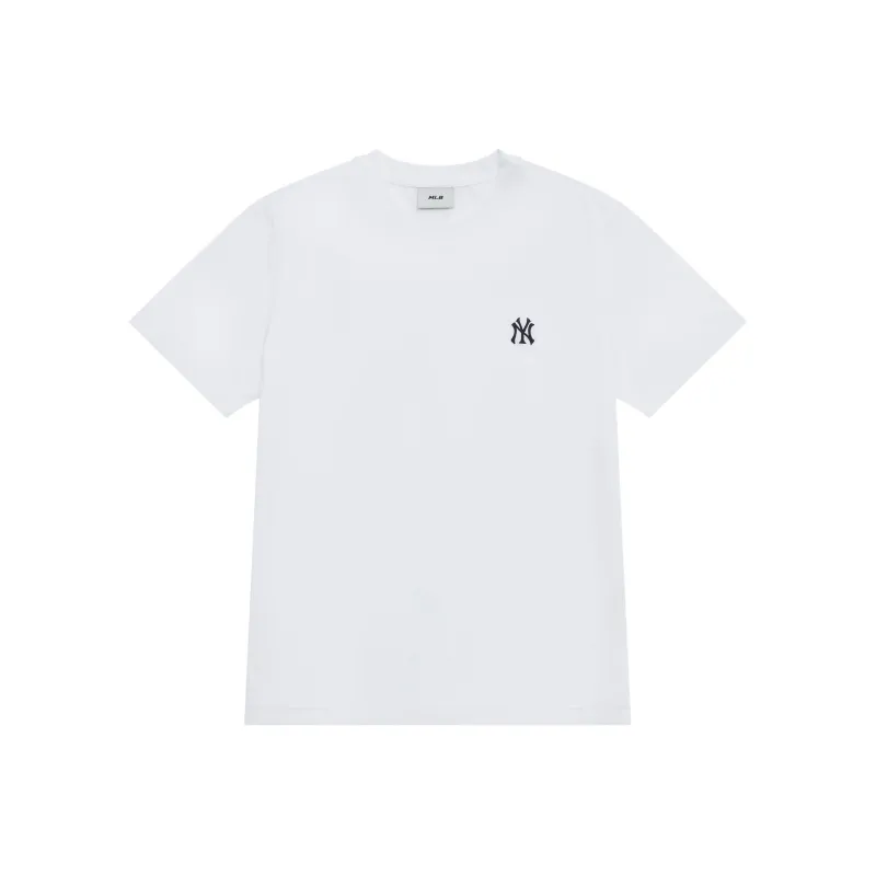 MLB New York Yankees Basic Collection SS25 T Shirt Unisex White-0