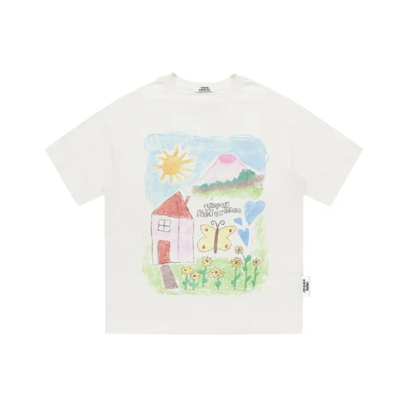 EMPTY REFERENCE T Shirts Unisex White-0