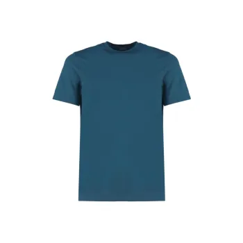 Zanone Short Sleeved Straight Hem Crewneck T Shirt