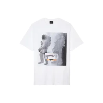 Paul Smith Astronaut print T shirt