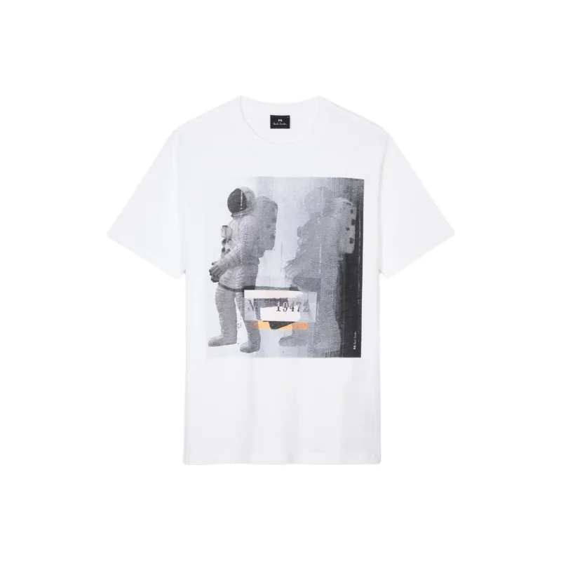 Ps Paul Smith Astronaut print T shirt-0