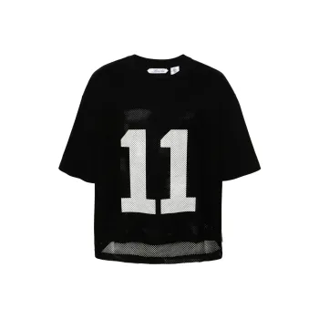 Lanvin Printed Baseball Tee