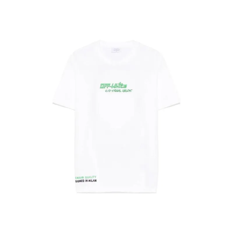 OFF WHITE Barber 1 Slim Short Sleeve Tee-0