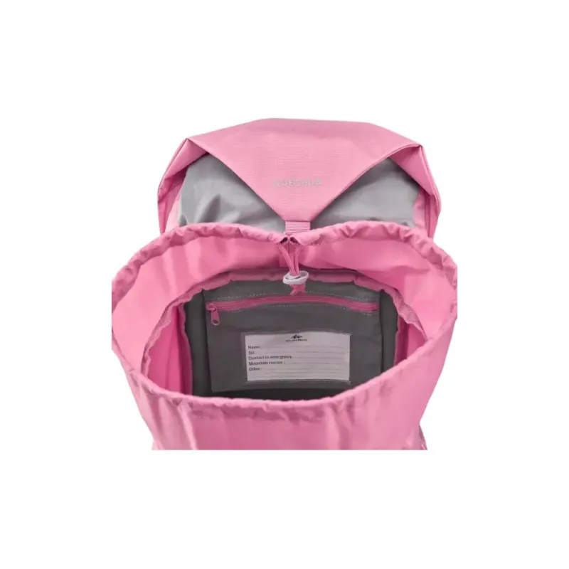 DECATHLON MH500 Mountaineering Bag Outdoor Bag Polyester 18L Dark Pink Kids'-7