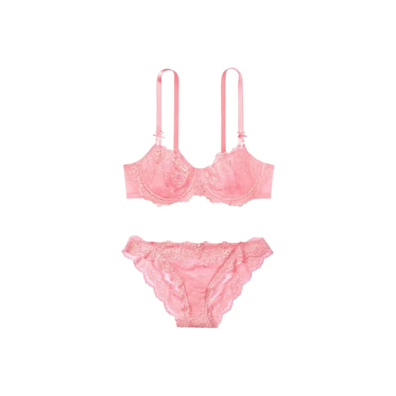Victoria's Secret Underwear Set Women's Pink-0