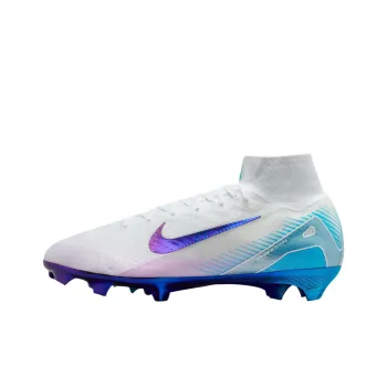 Nike Mercurial Superfly 10 Anti Slip Wear Resistant Soccer Shoes Unisex White
