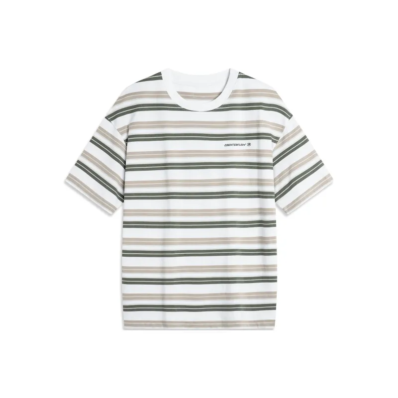 LiNing CF Tracing T-Shirt Men's Standard White-0