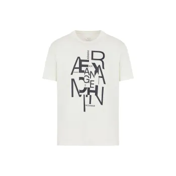 ARMANI EXCHANGE Regular T Shirt Men's White