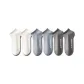 2 White+2 Light Gray+2 Dark Gray[6 Pack]