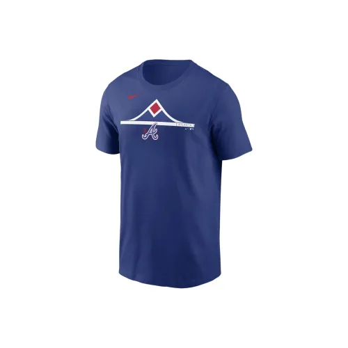 Nike T-Shirt Atlanta Braves Men's Royal Blue