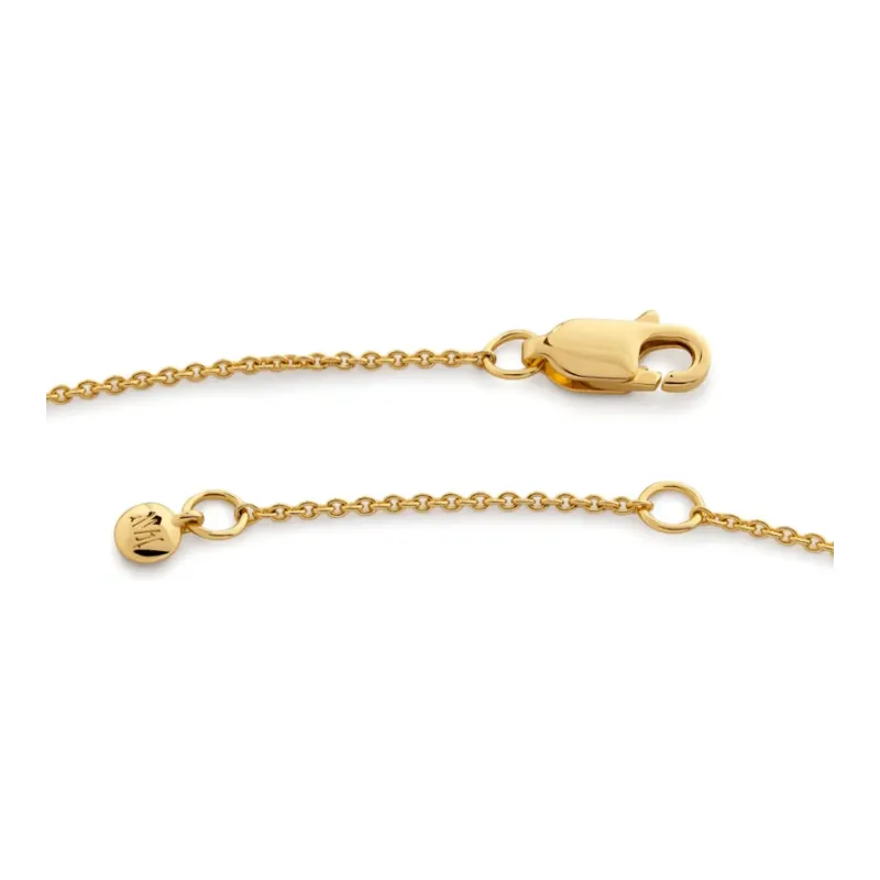 Monica Vinader Sterling Silver Plated With 18k Gold Bracelets Women's Gold-3
