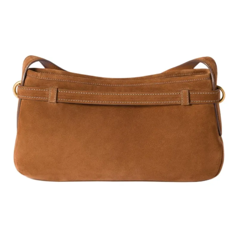 MIU MIU Aventure Calfskin Handbag, Shoulder Bag Women's Oak Brown-2