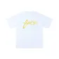 White (Yellow Embroidery)