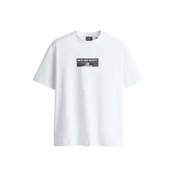 H&M T Shirts Men White