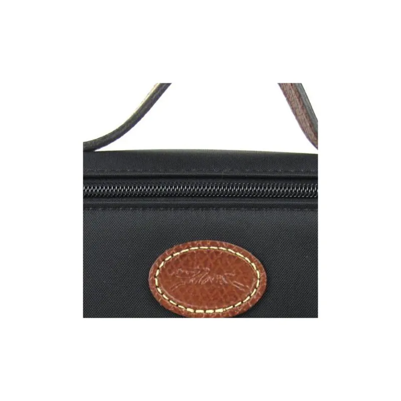LONGCHAMP Le Pliage Canvas Portable Makeup Bag, Clutch, Toiletry Bag 19 Women's Black-4