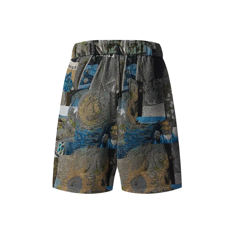ORMY Casual Shorts Unisex Prussian Blue-1
