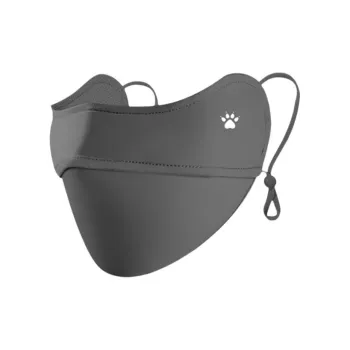 KELME Nylon Spandex Ice Silk Face Masks Women's Gray