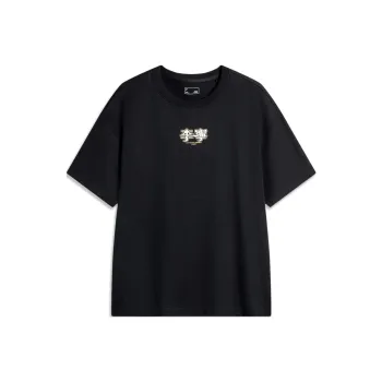LiNing Sports Life Collection T Shirt Unisex Black