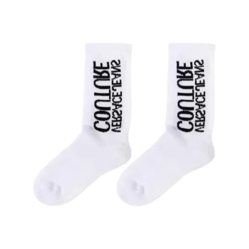 VERSACE JEANS Logo Knit Socks-0