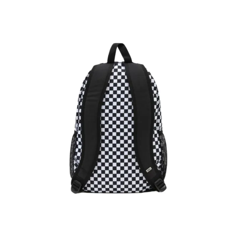 Vans Polyester Backpack Regular Unisex Black & White-1