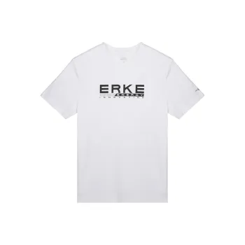 Erke T Shirts Men True White