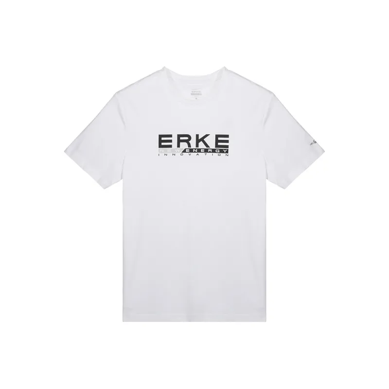 Erke T Shirts Men True White-0