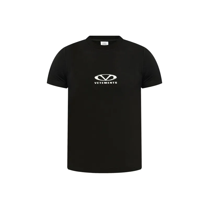 Vetements Logo print Cotton T shirt-0
