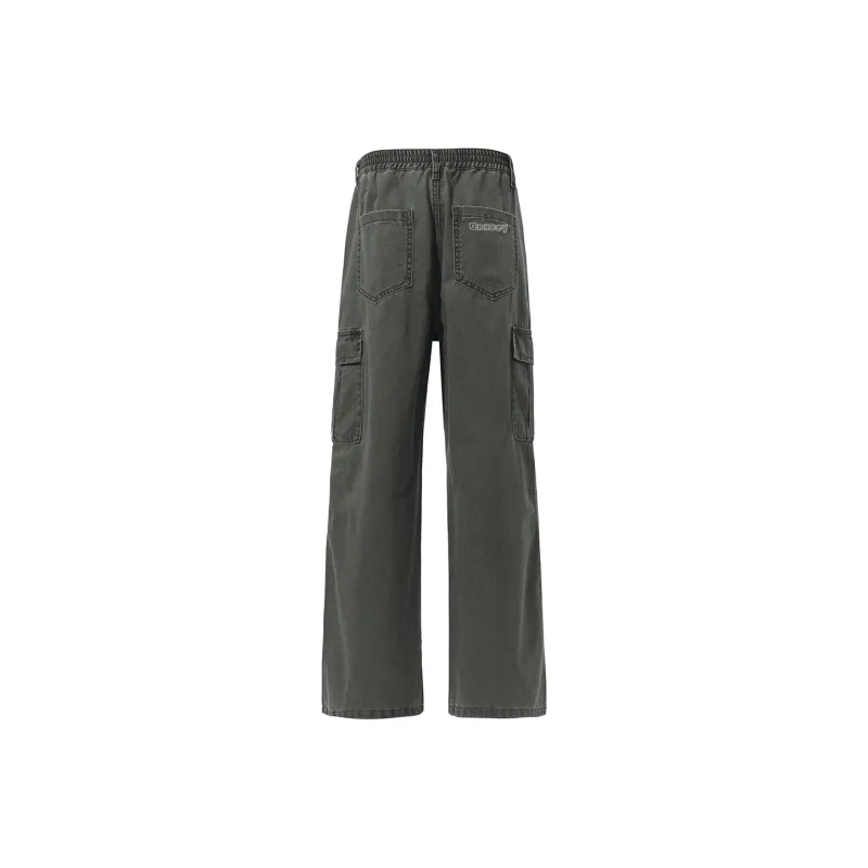 Qnxeey Cargo Pants Unisex-15