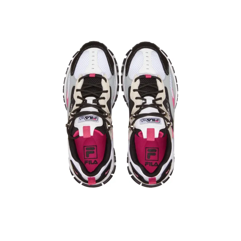 FILA Ray Tracer Tr 2 Low Top Casual Shoes Women's White Pink-3
