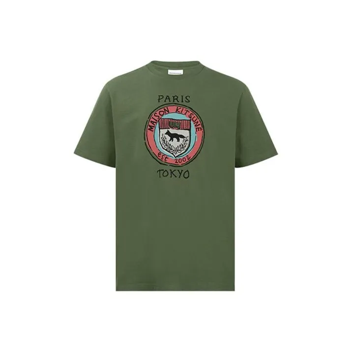 Maison Kitsune City Coins T-shirt-0