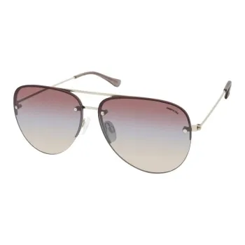 KENNETH COLE Metal Aviator Sunglasses Women's Red