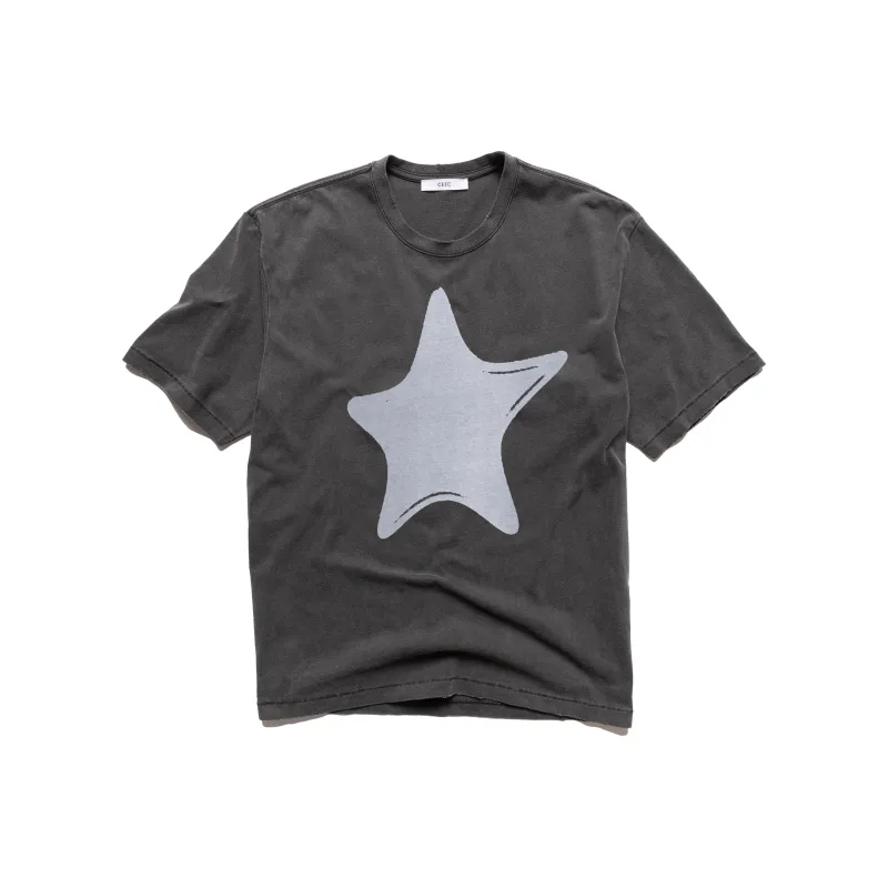 CEEC LA 25SS T Shirt Unisex Black-0
