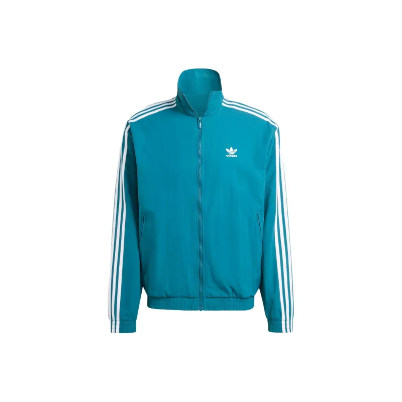 Adidas Originals Jackets & Coats Japan Version Men's Traditional Cyan-0