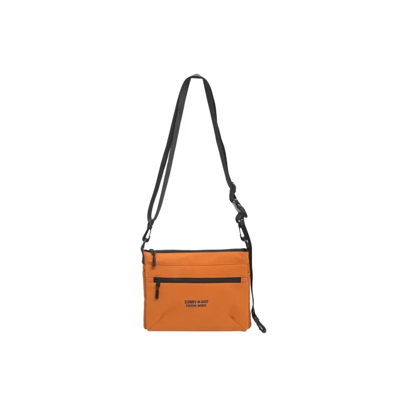 GOBLIN SHARKS 1759 Nylon Backpack Crossbody Bag Regular Unisex White/Black/Khaki/Orange-21