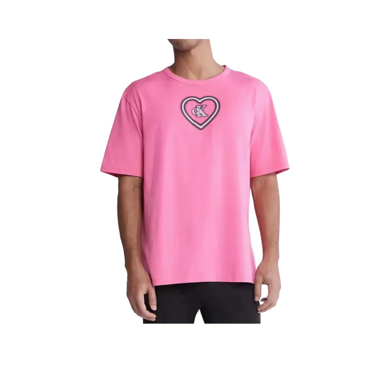 CALVIN KLEIN T Shirt Men's Pink-0