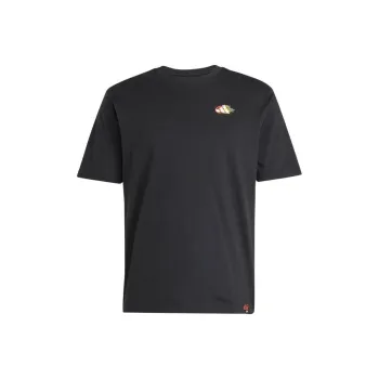 Adidas Free Shipping With AdiClub Lounge Mini Embroidery Graphic Tee