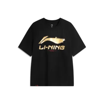 LiNing x GUGONG,LIANMINGKUAN Chinese Culture Series T Shirt Men's Black