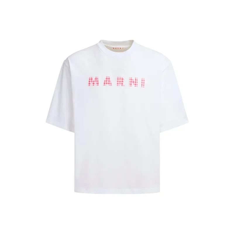 MARNI Logo Printed Crewneck T Shirt-0