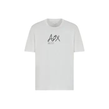 ARMANI EXCHANGEAE SS25 T Shirt Men's White